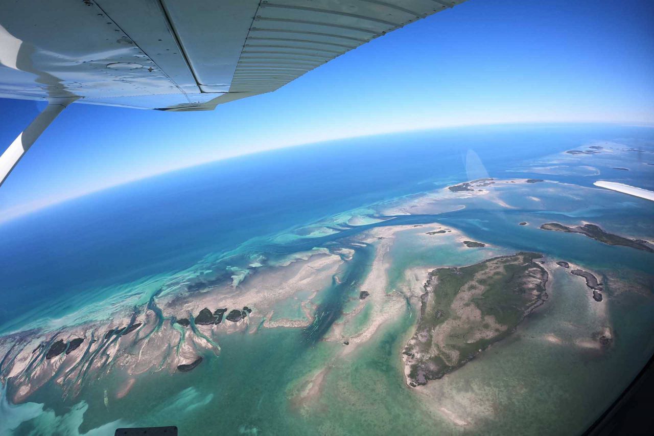 aerial view of Florida Keys Skydiving